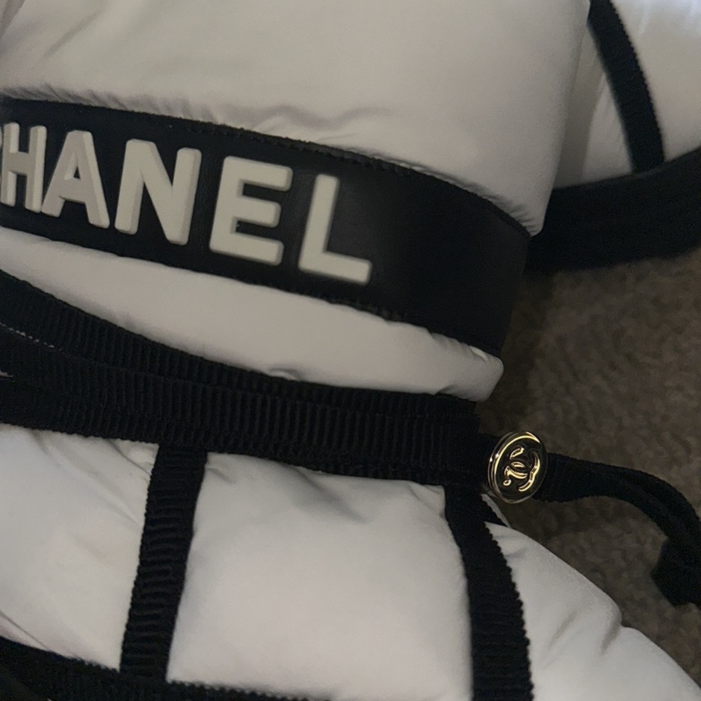 Chanel Winter nylon Booties perfect 🎁🎁🎁🎁 - Picture 7 of 8